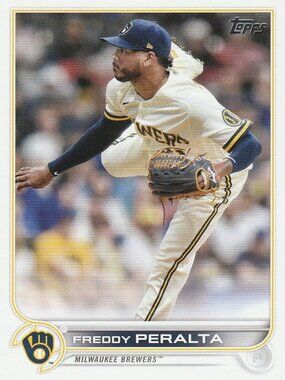 Freddy Peralta - 2022 Topps Series 1 Baseball Card